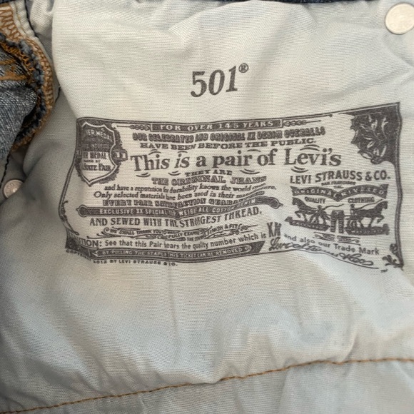 Levi’s 501 Crop Jeans Ss 30 - Picture 11 of 11